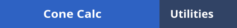 Cone Calc Utilities